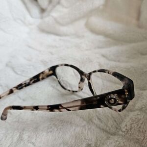 Versace Tortoiseshell Brown Glasses with Full Rim